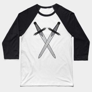 Crossed swords symbol - Masonic symbol of Master of Ceremonies for Blue Lodge Freemasonry Baseball T-Shirt